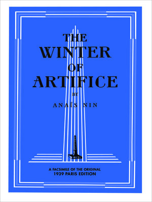 cover image of The Winter of Artifice, 1939 edition